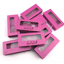 Private label  100% Real mink fur 3D mink eyelashes with custom eyelash package